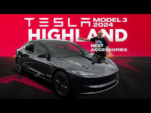 The Must-Have Tesla Model 3 2024 Highland Accessories