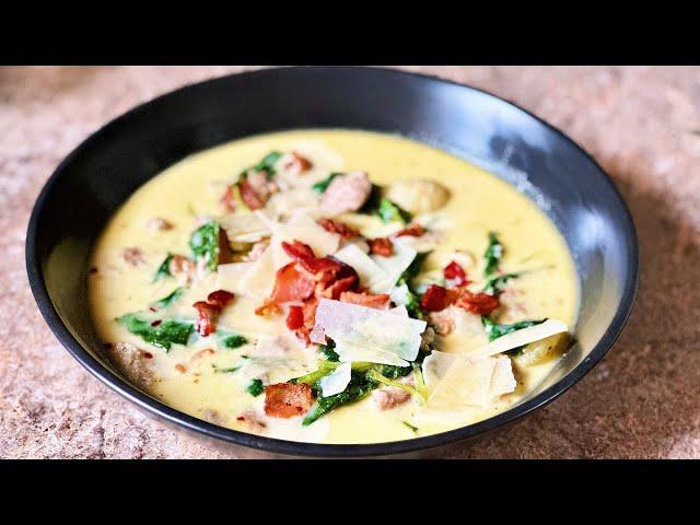 Olive Garden's Zuppa Toscana WITH CHICKEN | The  Hungry Jawn