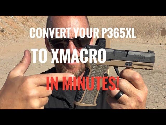YOU NEED THIS GRIP! SIG P365XL/ XMACRO CONVERSION with Madtech Industries