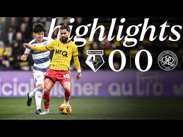 FIFTEEN UNBEATEN AT HOME  | Watford 0-0 QPR | Short Highlights