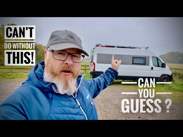 What's the most important item in my van?