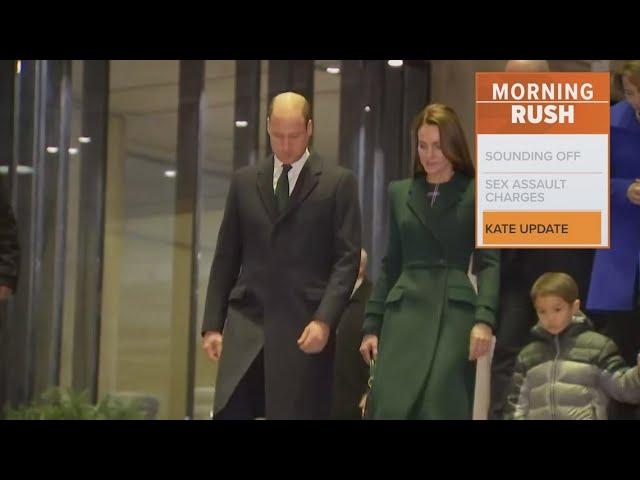 Prince William updates on Princess Kate's health in rare public comments