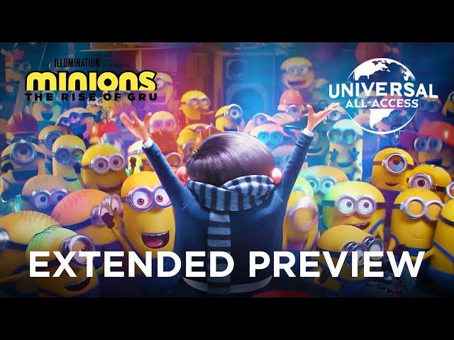 Minions: The Rise of Gru (Steve Carell) | I am Pretty Despicable! | Extended Preview