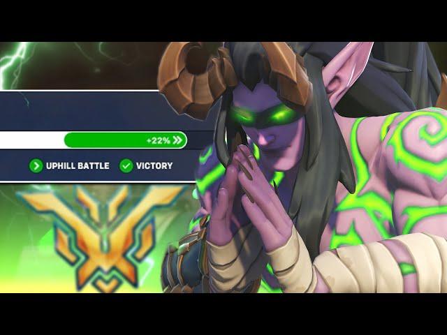 Top 500 GENJI FULL GAMEPLAY, but it's with the RAREST ILLIDAN GENJI skin! (Overwatch)