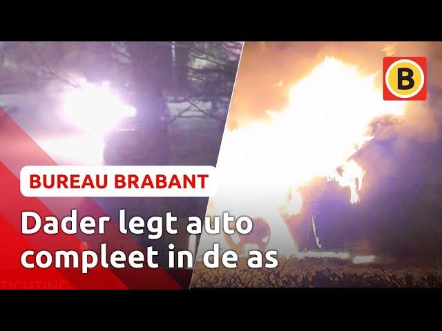 Man steekt opvallende auto in brand | Bureau Brabant