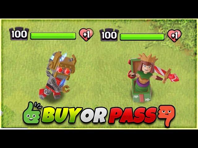 BUY OR PASS ROBO KING & PUPPET QUEEN SKIN IN CLASH OF CLANS