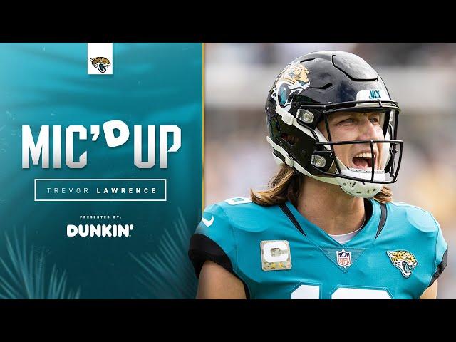  Trevor Lawrence MIC'D UP & FIRED UP in comeback victory over Raiders | Jacksonville Jaguars