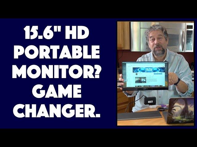 ViewSonic VG1655 15.6" Portable HD Monitor -- REVIEW