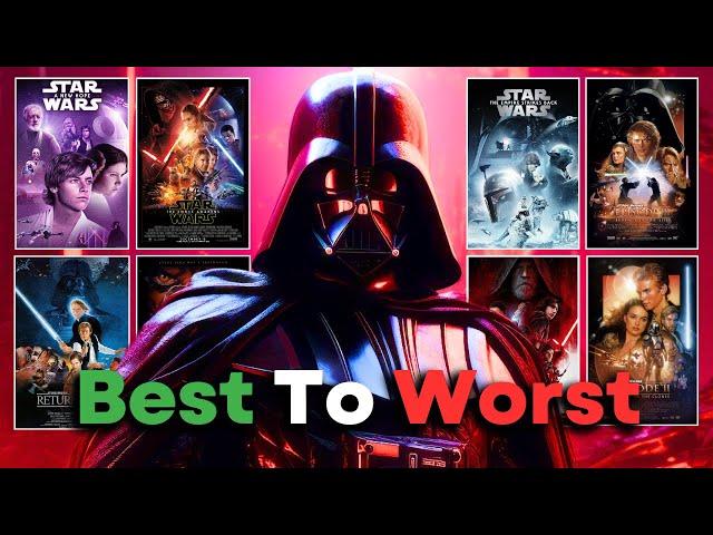 We BRUTALLY Ranked STAR WARS MOVIES (Tier List)