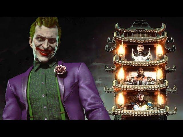 Mortal Kombat 11 Joker Gameplay Klassic Tower Walkthrough MK11 (No Commentary)