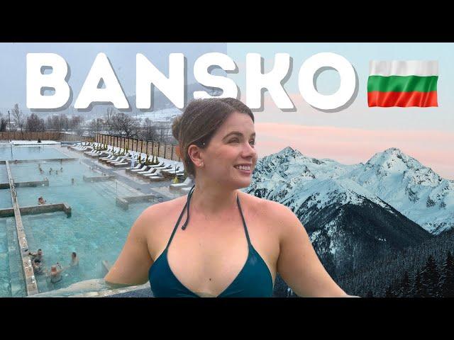 Visiting The BEST Ski + Spa Resort In Bulgaria | Bansko Travel Guide