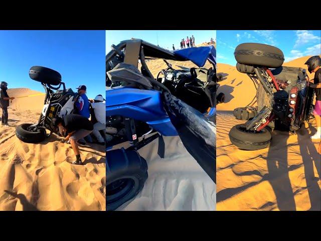 GLAMIS MULTIPLE CRASHES Night Races Up Olds Halloween Weekend 2024 | DIRT BIKE DIARIES EP.234