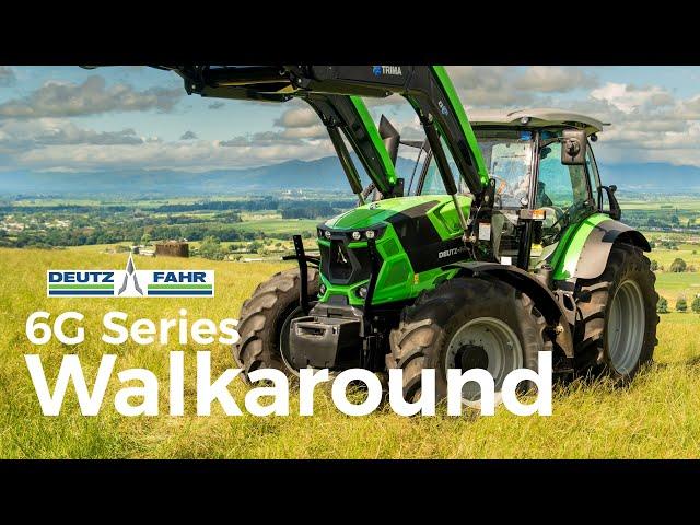 Deutz-Fahr 6G Series Walkaround with Charlie Matthews in New Zealand