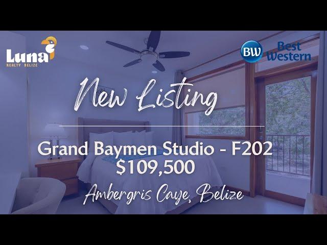 Walkthrough of Ambergris Caye Studio for $109,500 | Grand Baymen Gardens | Luna Realty Belize