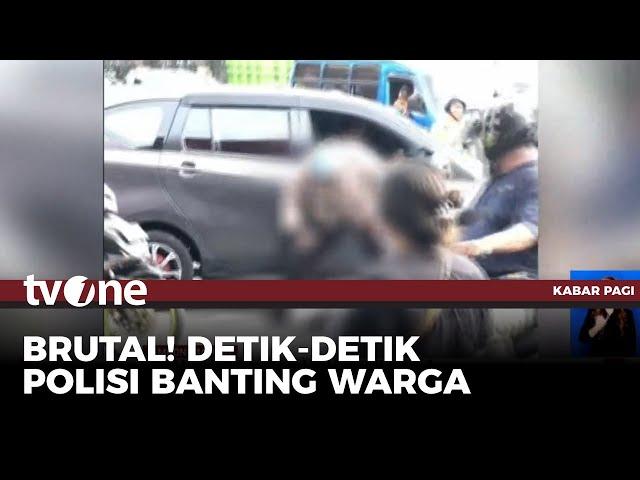 Viral! Polisi Aniaya Sopir Minibus hingga Dibanting Ke Aspal! | Kabar Pagi tvOne