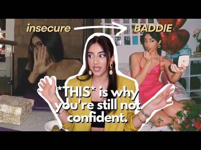 how to build REAL confidence: self-worth tips, magnetic confidence, beat insecurities and glow up!