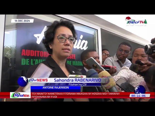 REAL NEWS / NY #VAOVAO MARINA MIVANTANA 14 DESAMBRA 2024 #madagascar