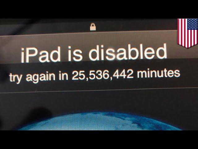 Toddler locks his dad's iPad for mere 48 years - TomoNews