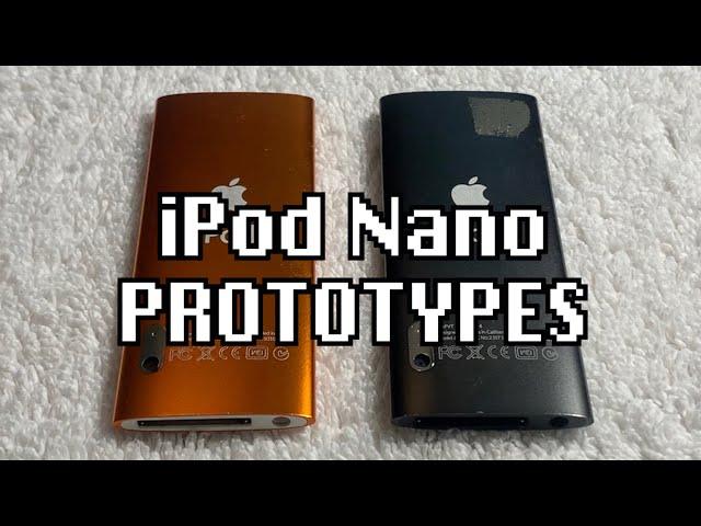 iPod Nano Prototypes! - 5th Generation (PrePVT Stage) - Engineering Development Units -Apple History