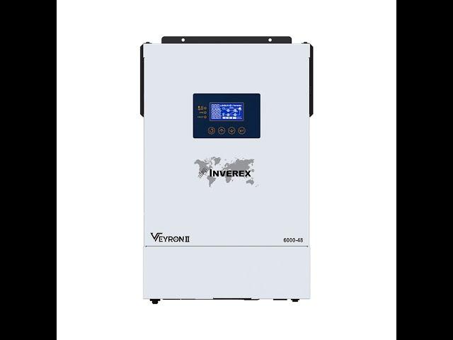 Solar Inverter Dual  Output Settings Smart Load Settings