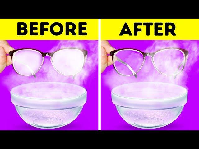 33 BRILLIANT GLASSES LIFE HACKS