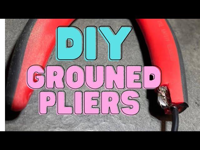 30 seconds. Make your own grounded pliers for Permanent Jewelry !