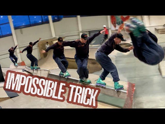 IMPOSSIBLE TRICK ON SKATES | SAVOSIN | HISTORY ROLLERBLADING