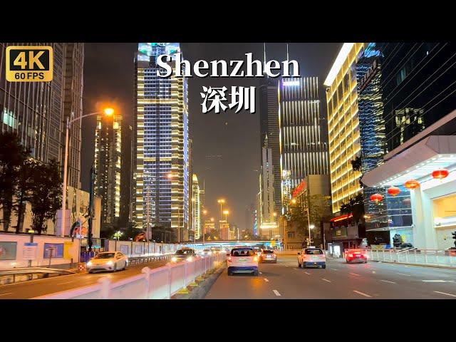 Shenzhen Driving Tour - The prefecture-level city with the highest annual GDP in China-HDR