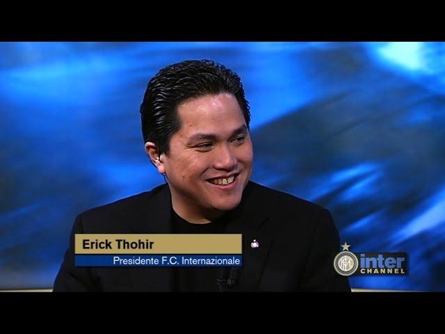 ERICK THOHIR INTERVISTA ESCLUSIVA AD INTER CHANNEL