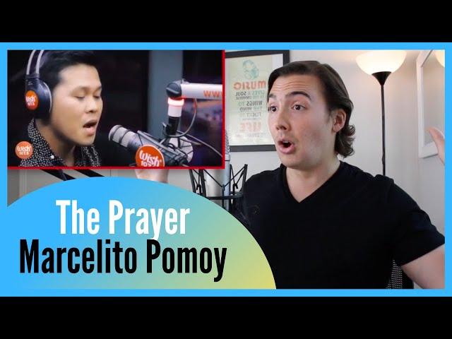 REAL Vocal Coach Reacts to Marcelito Pomoy Singing "The Prayer"