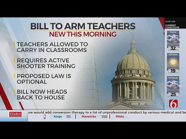 New Bill Would Allow Teachers With Gun License To Carry In Classrooms