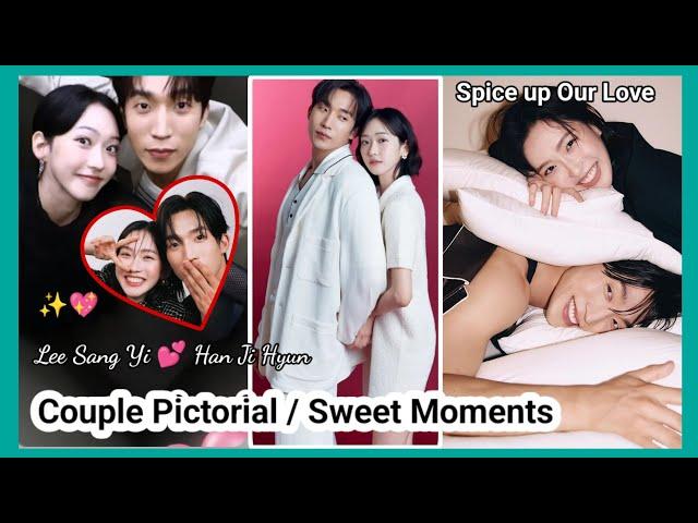 Lee Sang Yi and Han Ji Hyun Couple Photoshoot / Sweet Moments | Spice Up Our Love 2024 KDrama