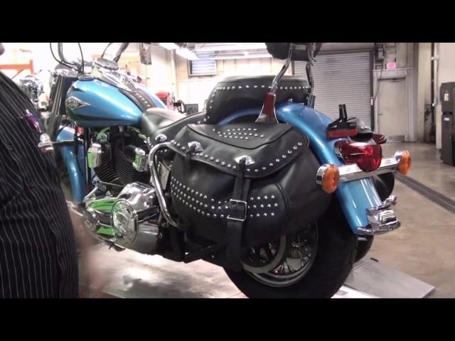 How to fix your worn looking Harley Davidson Heritage Softail saddle bags.