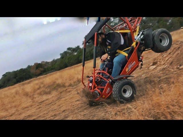 380lb Man Crashes a GoKart!!!