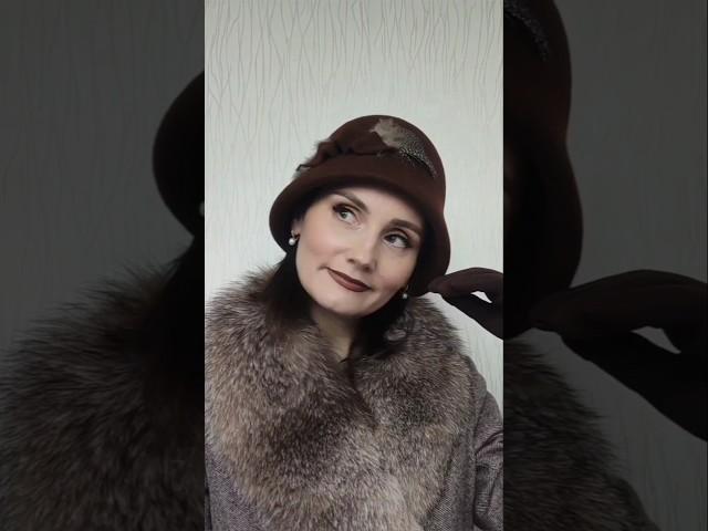 Невероятно женственная и удобная шляпка клош!  Подпишись! Здесь всё о шляпах! #ручнаяработаназаказ