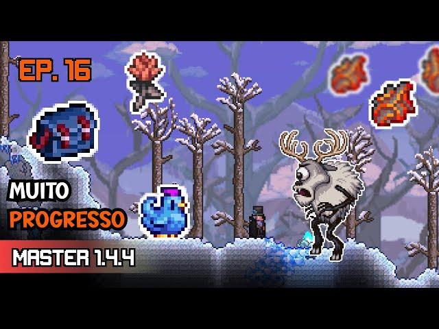 O DIA DE SORTE DO TYRZINHO! - Terraria 1.4.4 Master Mode EP. 16