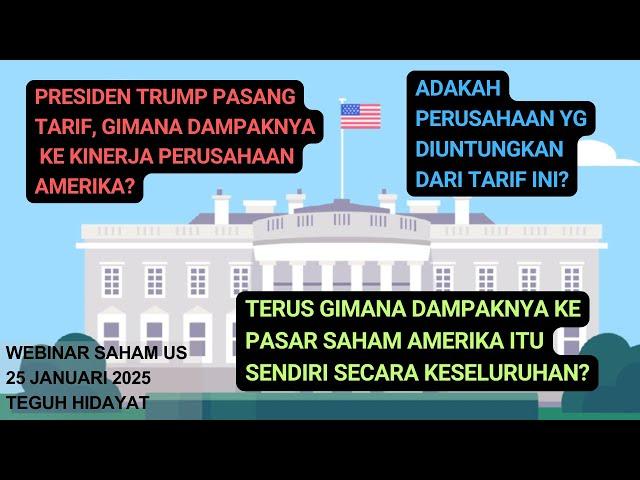 Dampak Perang Dagang dan Tarif ke Prospek Saham Amerika