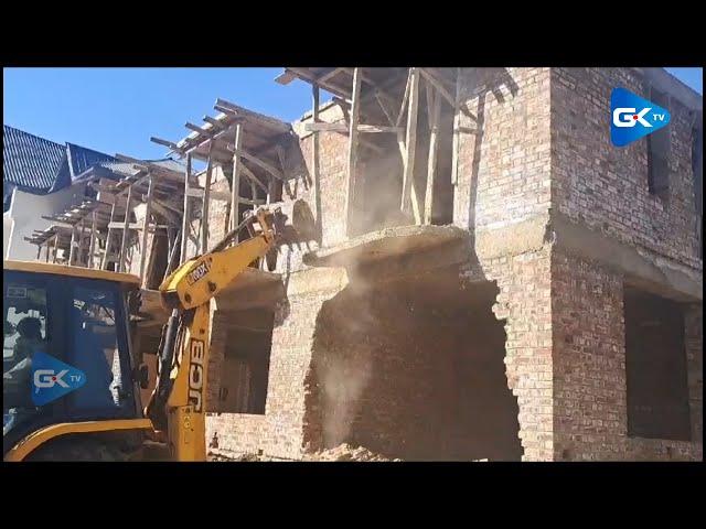 Day 2: Demolition drive continues in Pahalgam