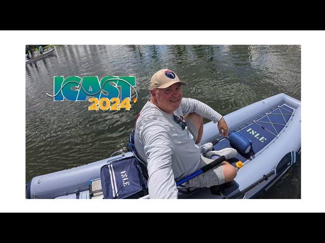 Isle Flywater Inflatable skiff. ICAST 2024 debut! The newest power ready Inflatable skiff from Isle.