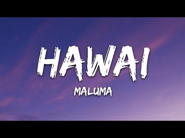 Maluma - Hawái (Letra/Lyrics)