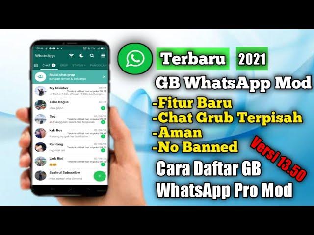 Cara Daftar GB WhatsApp Pro Mod V13.50 Terbaru 2021 | How To Register The Latest GB WHATSAPP Pro