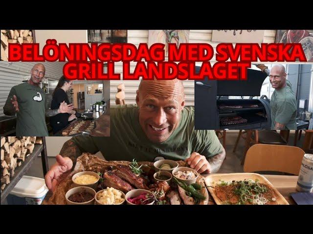 GRILLAT MED LANDSLAGET I BBQ 