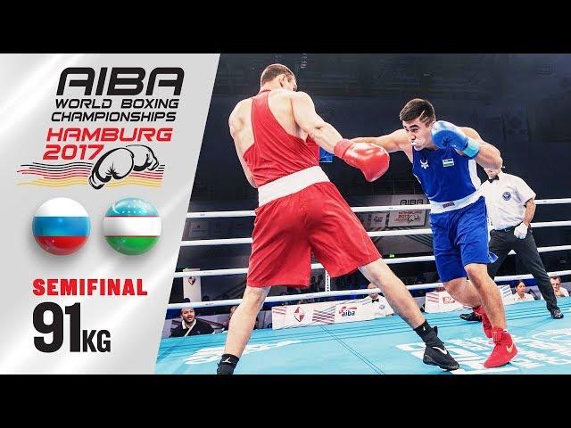 Semifinal (91kg) TISHCHENKO Evgeny (Russia) vs TURSUNOV Sanjar (Uzbekistan)