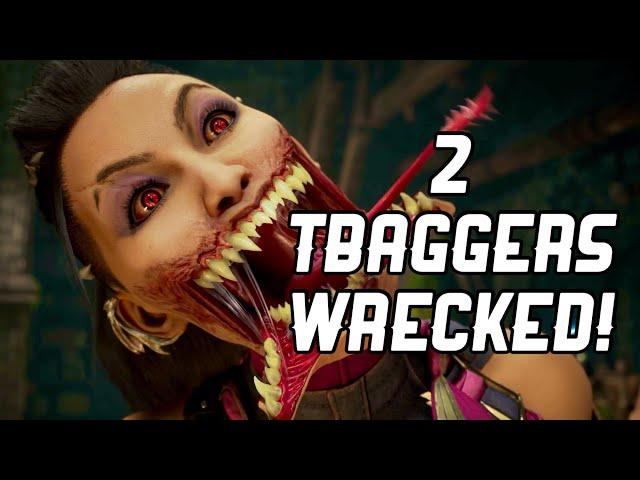 THEY TBAG, GET WRECKED, THEN QUIT!!! Mortal Kombat 1: #Mileena Gameplay