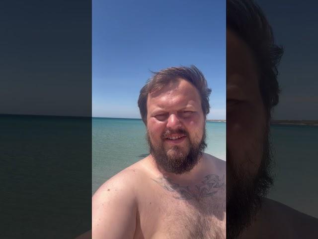 Море и пляж в Оленевке Крым #крымскиемальдивы #оленевка