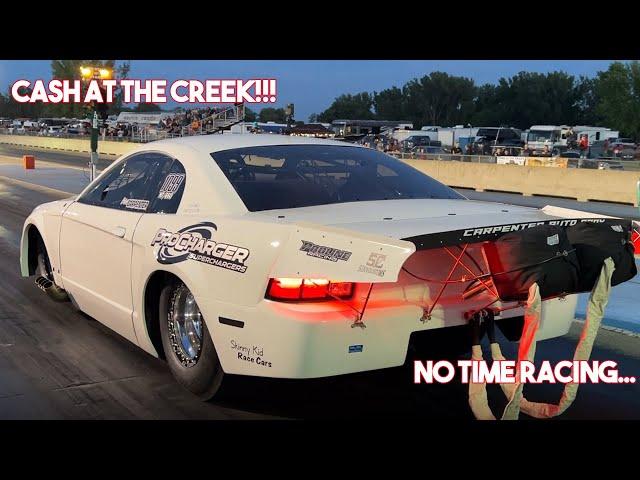 First race of the SEASON for the Procharged Proline 481x trying to go rounds at Cash at the Creek...