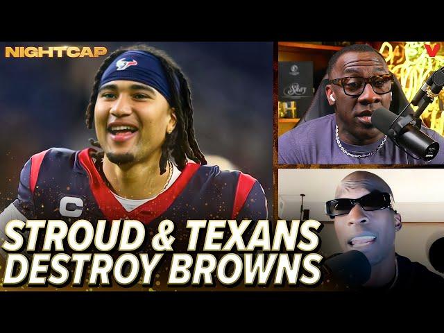 Shannon Sharpe & Chad Johnson react to CJ Stroud & Texans slaughtering Browns | Nightcap