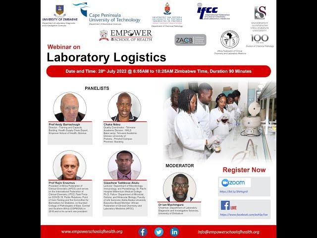 Webinar on Laboratory Logistics