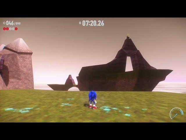 Sonic Frontiers mod Tree tops freerun