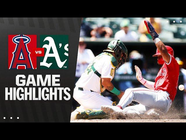Angels vs. A's Game Highlights (5/22/25) | MLB Highlights